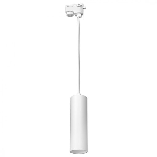 Pipe Track Pendant Light White 1xGU10