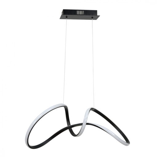 Pendant lamp TESORO BLACK 48W LED