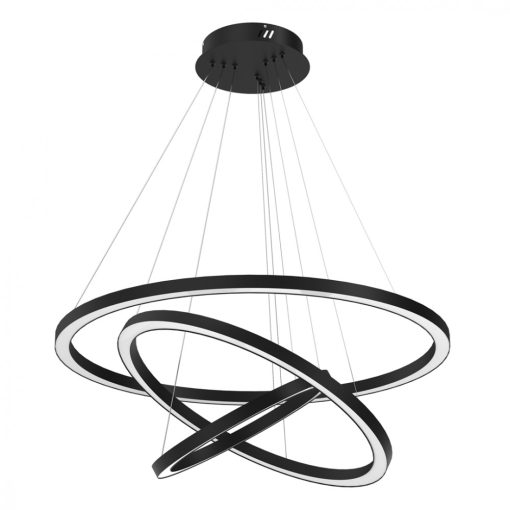 Pendant lamp GALAXIA BLACK 85W LED