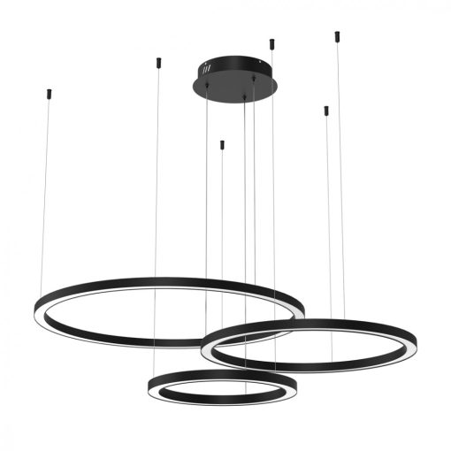 Pendant lamp GALAXIA BLACK 85W LED