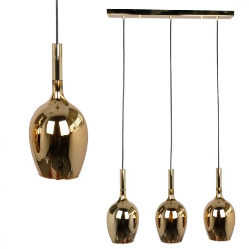 Pendant lamp LUGANO GOLD 3xE14