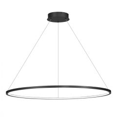 Pendant lamp Saturno Black 57W LED