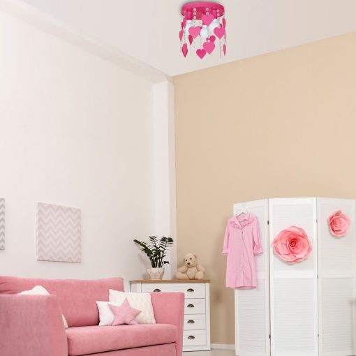 Ceiling  lamp CORAZON PINK 3xE27