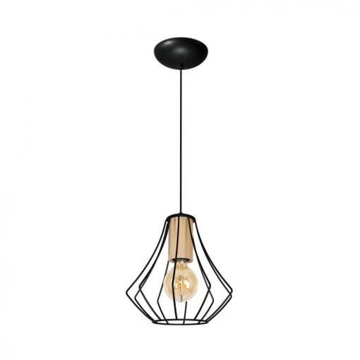 Pendant lamp WILL BLACK 1XE27