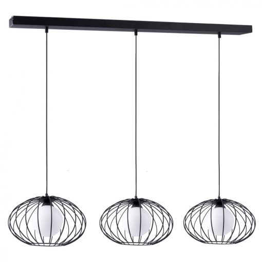 Pendant lamp KRONOS BLACK 3xE14