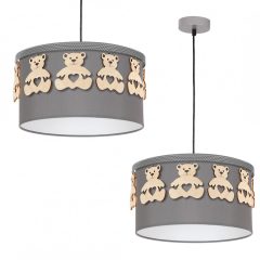 Pendant lamp MIŚ 1xE27