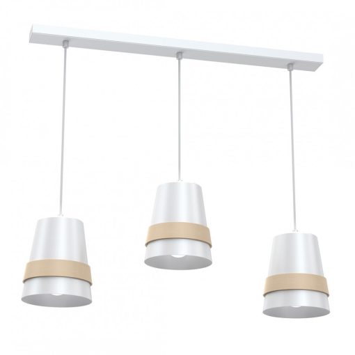 Pendant lamp VENEZIA WHITE 3xE27