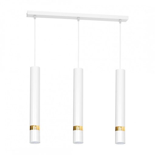 Pendant lamp JOKER WHITE/GOLD 3xGU10