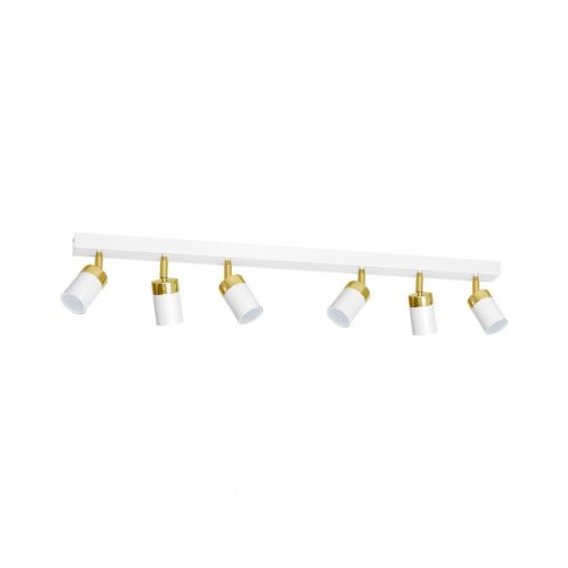 Ceiling  lamp JOKER WHITE/GOLD 6xGU10