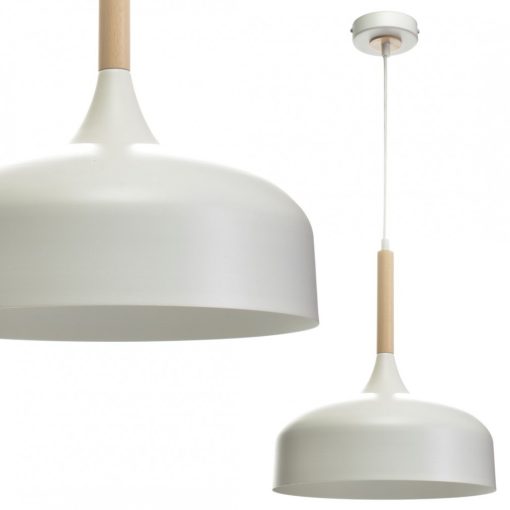 Pendant lamp TAYLOR WHITE 1xE27 60W