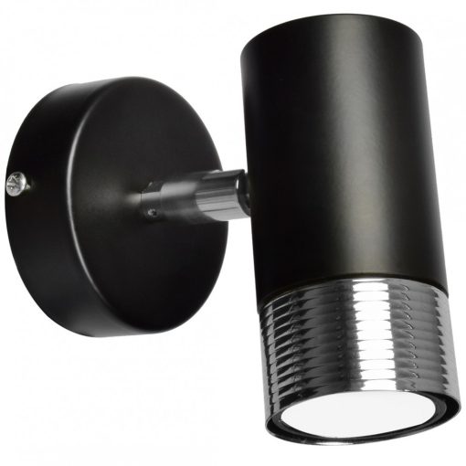 Wall lamp DANI BLACK/CHROME 1xGU10