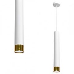 Pendant lamp DANI WHITE/GOLD 1xGU10