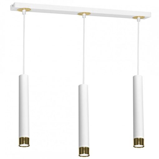 Pendant lamp DANI WHITE/GOLD 3xGU10