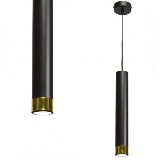 Pendant lamp DANI BLACK/GOLD 1xGU10