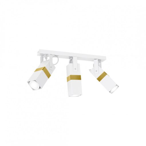 Ceiling  lamp VIDAR WHITE/GOLD 3xGU10