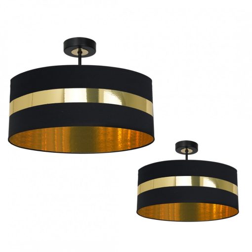 Ceiling  lamp PALMIRA BLACK / GOLD 1xE27