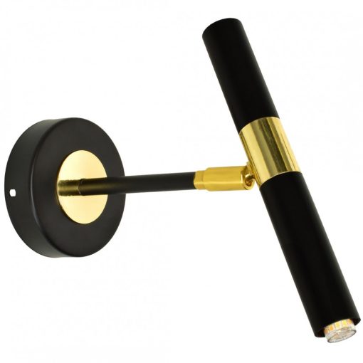 Wall lamp MONZA BLACK/GOLD 1xG9 8W