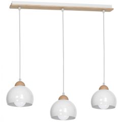 Pendant lamp DAMA WHITE 3xE27