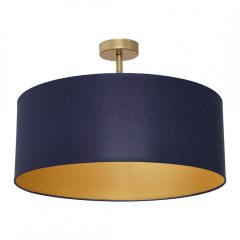 Ceiling  lamp BEN NAVY BLUE/GOLD 3xE27