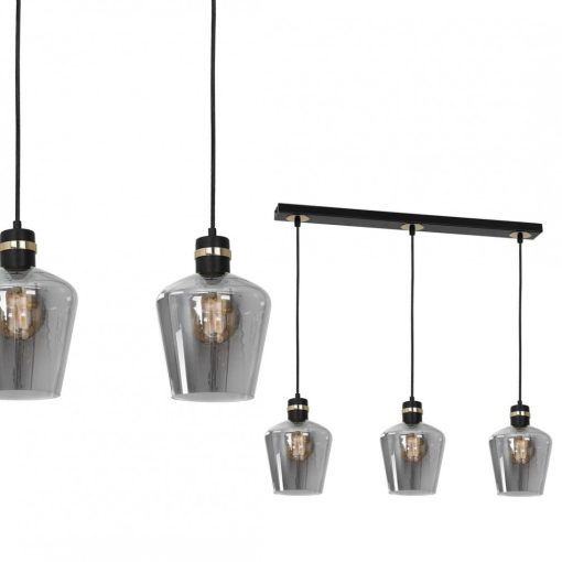 Pendant lamp RICHMOND BLACK / GOLD 3xE27  Listwa