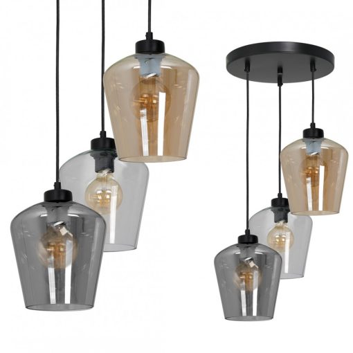 Pendant lamp SANTIAGO MIX 3xE27