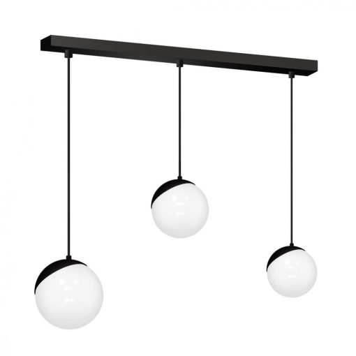 Pendant lamp SFERA BLACK 3xE14