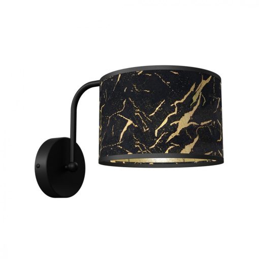 Wall lamp SENSO Black/Gold 1xE27