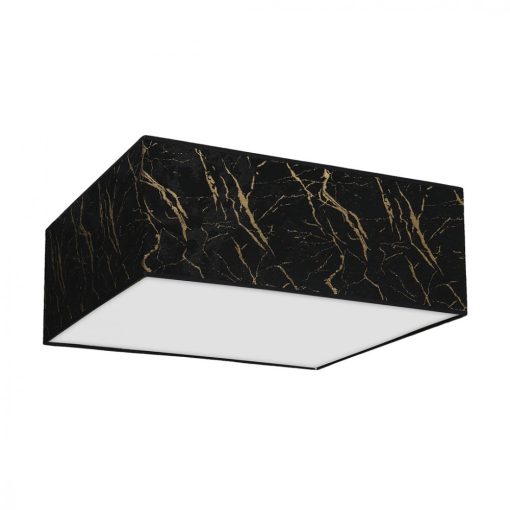 Ceiling  lamp SENSO Black/Gold kwadrat 3xE27