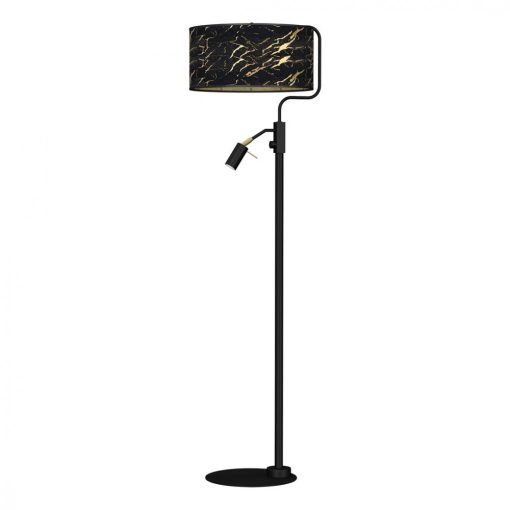 Floor lamp SENSO Black/Gold 1xE27 + 1x mini GU10