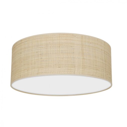 Ceiling  lamp MARSHALL WHITE / RATTAN 2xE27 Ø40cm