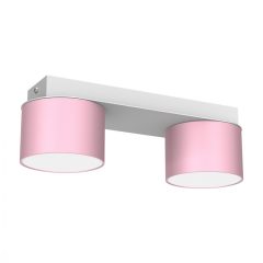 Ceiling  lamp DIXIE Pink/White  2xGX53