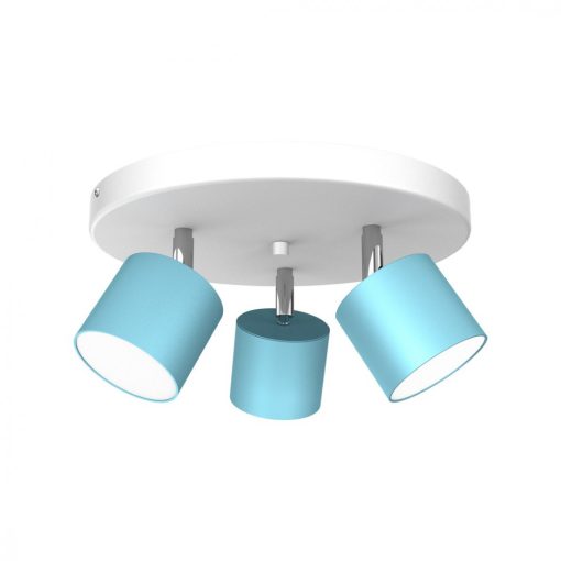 Ceiling  lamp DIXIE BLUE/WHITE 3xGX53