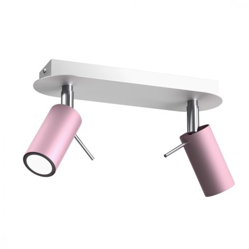 Ceiling  lamp PRESTON PINK/WHITE 2x mini GU10