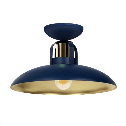 Ceiling  lamp FELIX NAVY BLUE/GOLD 1xE27