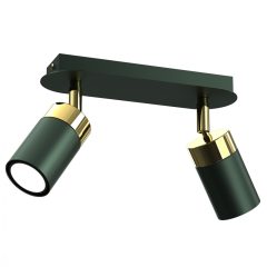 Ceiling  lamp JOKER GREEN/GOLD 2xGU10