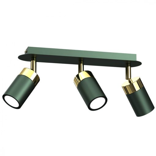 Ceiling  lamp JOKER GREEN/GOLD 3xGU10