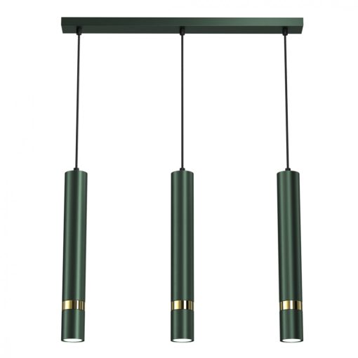 Pendant lamp JOKER GREEN/GOLD 3xGU10