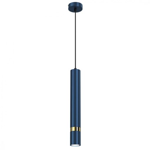 Pendant lamp JOKER NAVY BLUE/GOLD 1xGU10