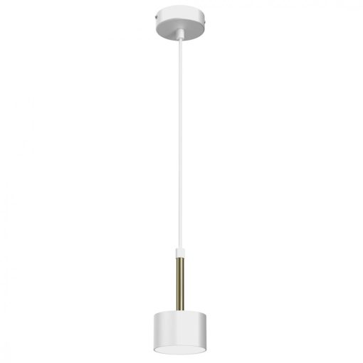 Pendant lamp ARENA WHITE/GOLD 1xGX53