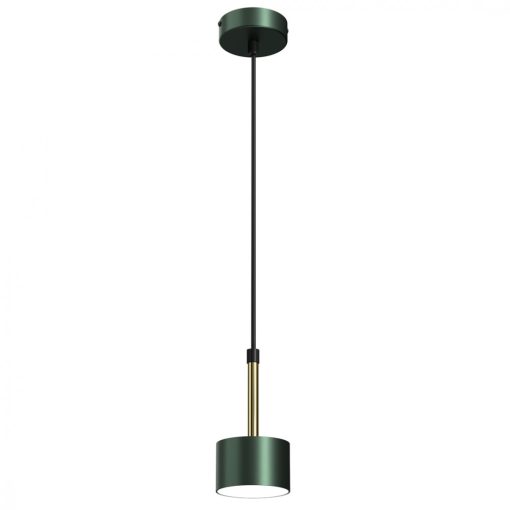 Pendant lamp ARENA GREEN/GOLD 1xGX53