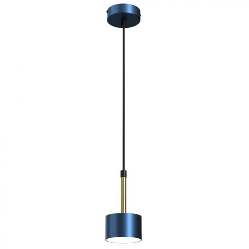 Pendant lamp ARENA BLUE/GOLD 1xGX53