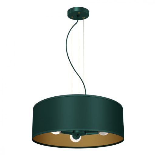 Pendant lamp VERDE GREEN 3xE27