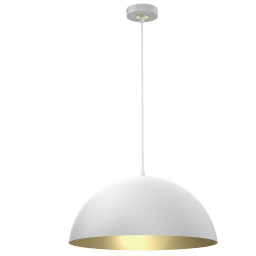 Pendant lamp BETA WHITE/GOLD 1xE27 45cm