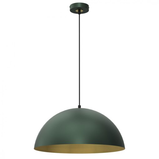 Pendant lamp BETA GREEN/GOLD 1xE27 45cm