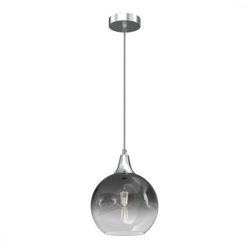 Pendant lamp MONTE SILVER fi 200 1xE27