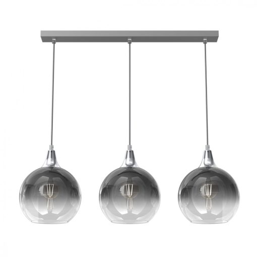 Pendant lamp MONTE SILVER 3xE27