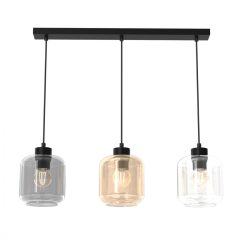 Pendant lamp SOMBRA MIX 3xE27