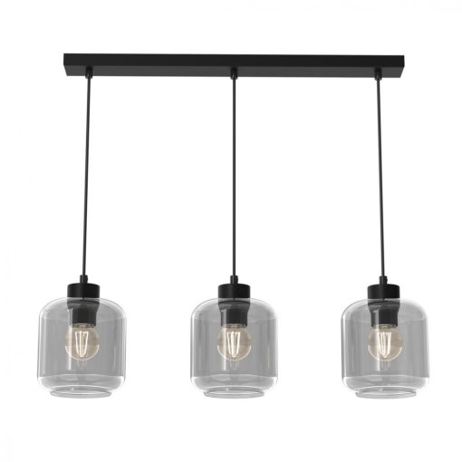 Pendant lamp SOMBRA SMOKED  3xE27