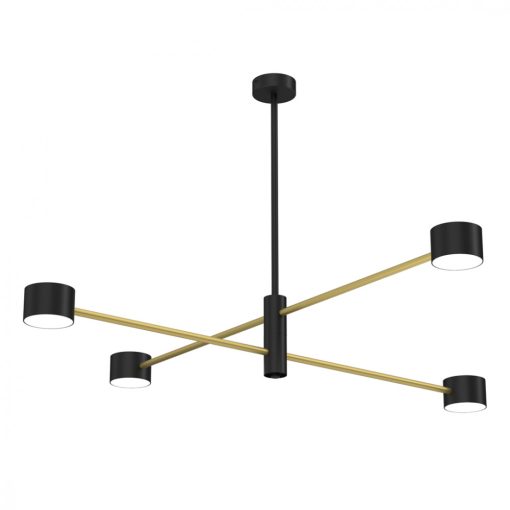 Ceiling  lamp CROSS GOLD 4xGX53