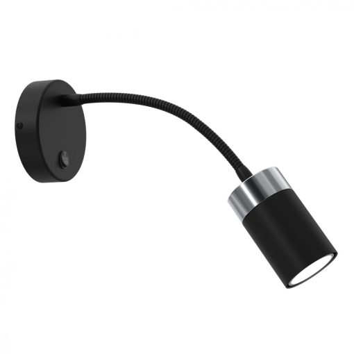 Wall lamp flex JOKER BLACK/CHROME 1xGU10